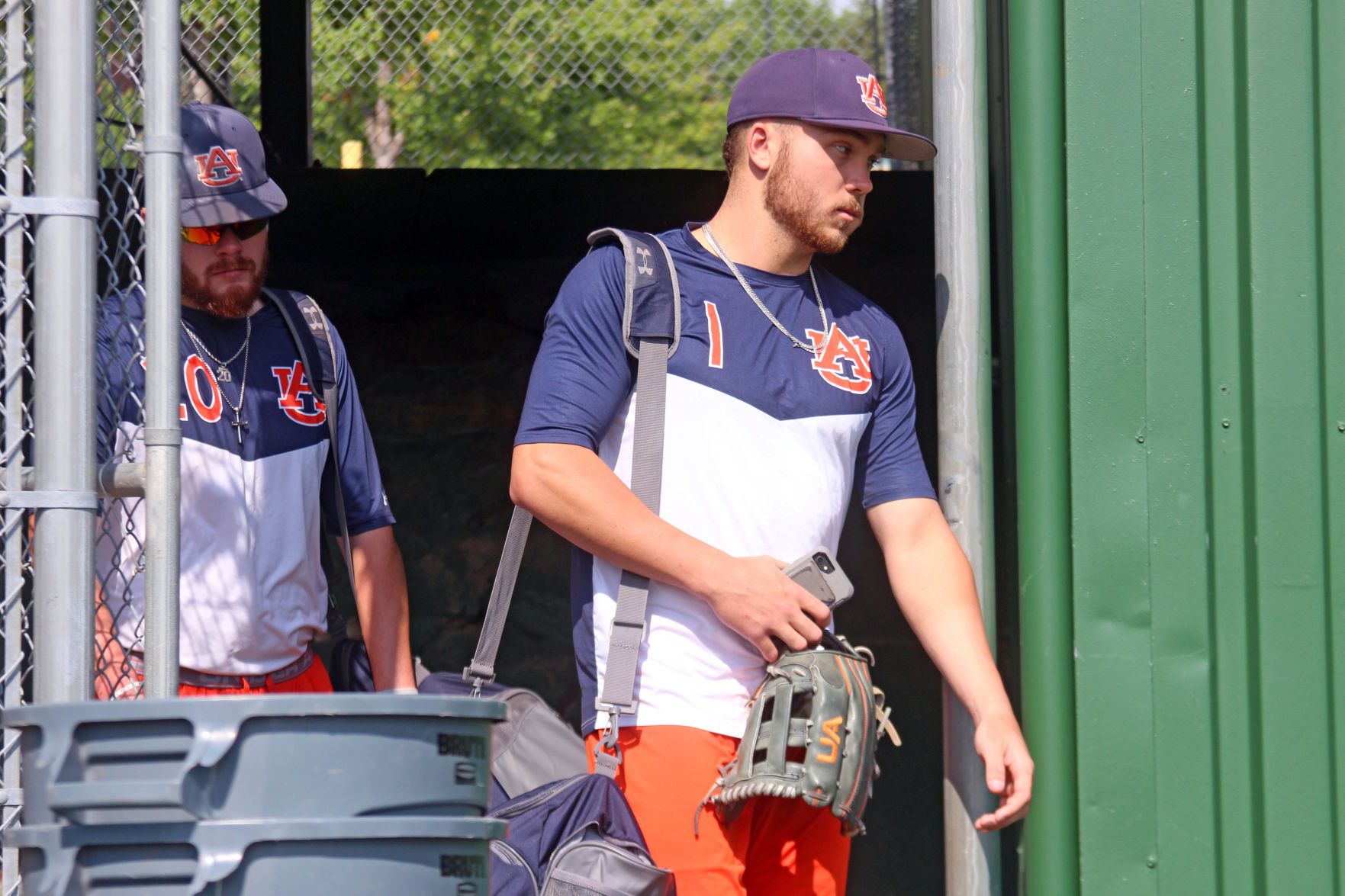 PHOTOS: Auburn baseball Monday practice at the College World Series